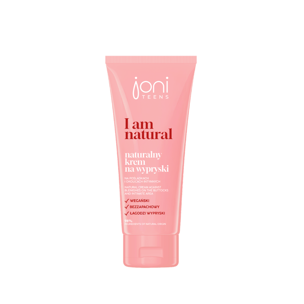 JONI Teens Naturalny krem na wypryski na pośladkach i okolicach intymnych, 75 ml