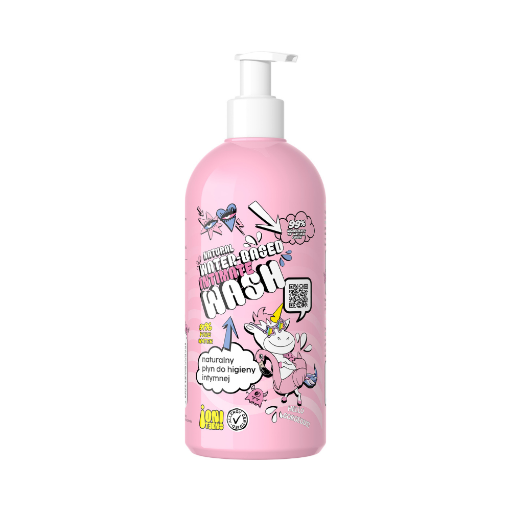 JONI Teens Naturalny płyn do higieny intymnej water-based 350 ml