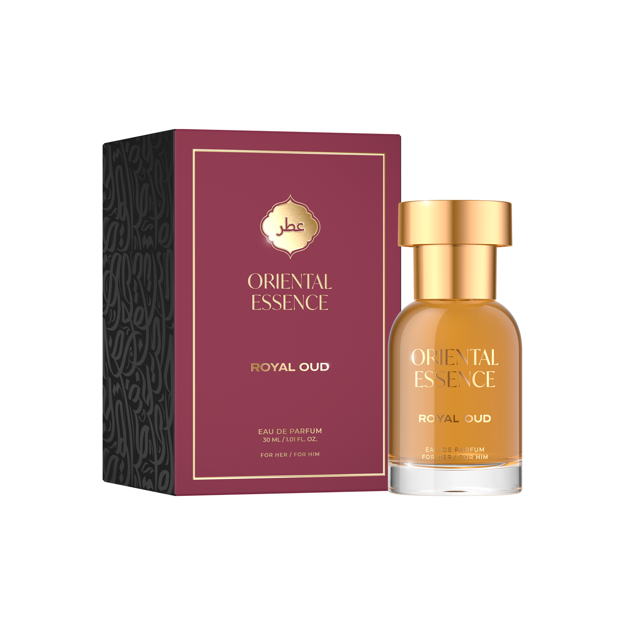 ORIENTAL ESSENCE EAU DE PARFUM FOR HER / FOR HIM ROYAL OUD 30 ML