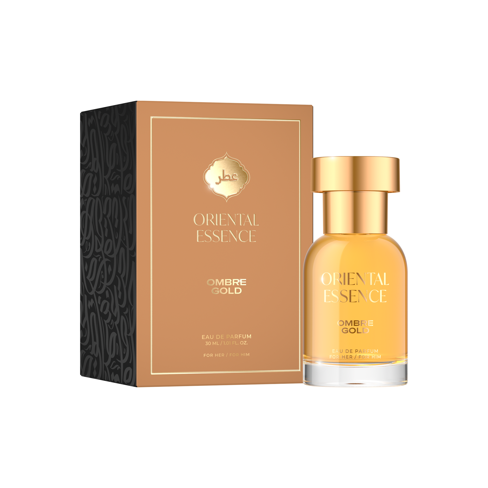 ORIENTAL ESSENCE EAU DE PARFUM FOR HER / FOR HIM OMBRE GOLD 30 ML
