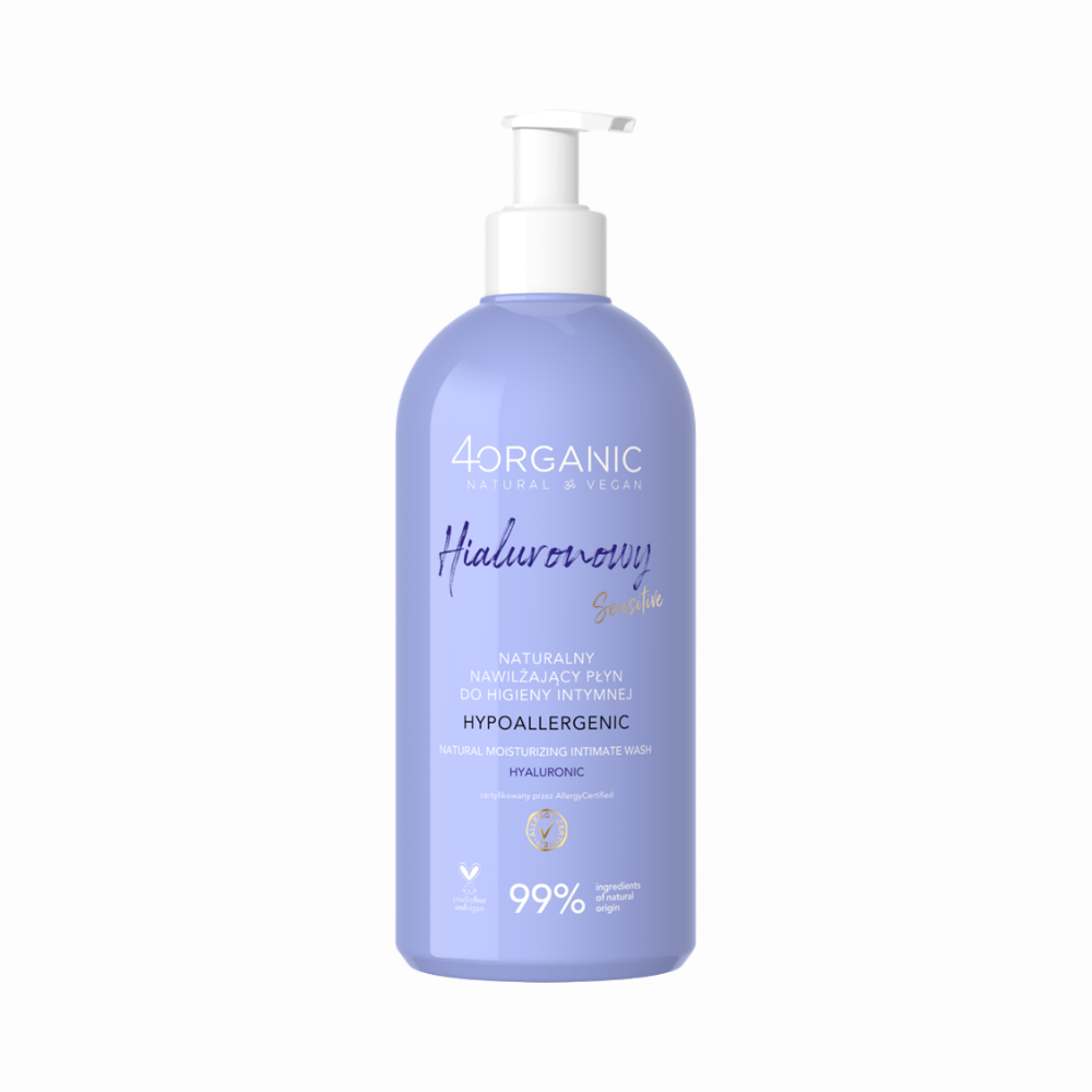 Natural Moisturizing Hyaluronic Intimate Hygiene Wash, 350 ml