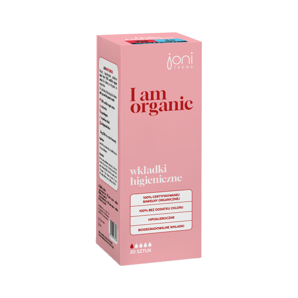 Wkładki higieniczne JONI Teens, 20 sztuk